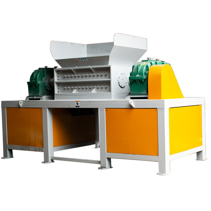 Double axis shredder (hollow material)