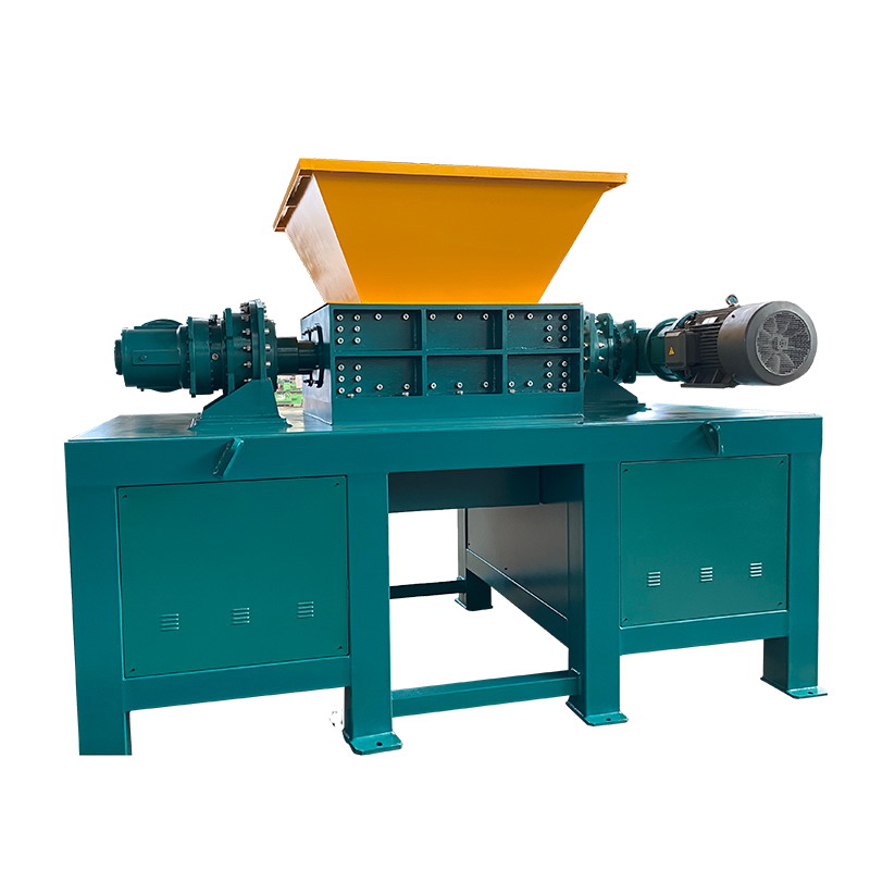 Double axis shredder (hollow material)